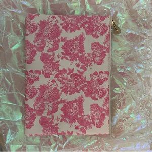 Love Shack Fancy Floral Tudor X Stoney Clover Lane Vegan Flat Pouch
